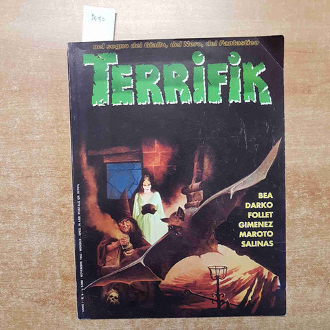 TERRIFIK nel segno del giallo nero fantastico ANNO 1 N°6 BEA DARKO GIMENEZ 1992