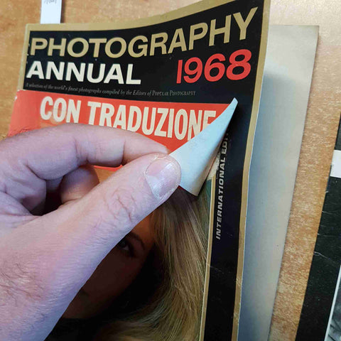 PHOTOGRAPHY ANNNUAL 1969 con traduzione italiana FOTOGRAFIA ziff davis