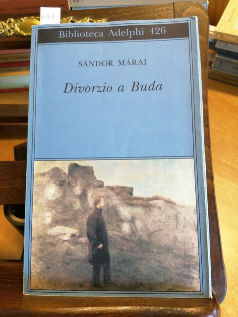 SANDOR MARAI - DIVORZIO A BUDA - 2002 - BIBLIOTECA ADELPHI - (6418)