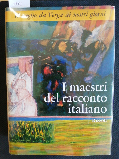 I Maestri Del Racconto Italiano 1ed. Rizzoli 1964 Verga Moravia Sciascia...1762