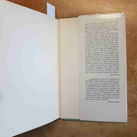 ITALO CALVINO - IL CASTELLO DEI DESTINI INCROCIATI 1973 Coralli 1ED. Einaudi