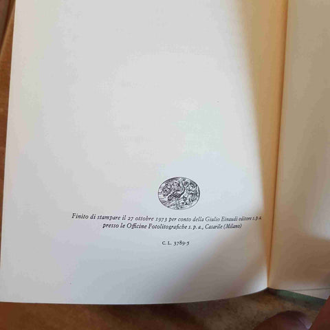ITALO CALVINO - IL CASTELLO DEI DESTINI INCROCIATI 1973 Coralli 1ED. Einaudi