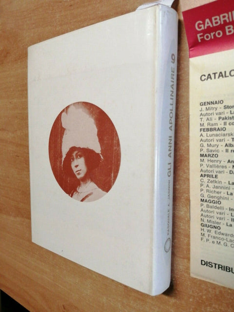 PASQUALE JANNINI - GLI ANNI APOLLINAIRE1972 MAZZOTTA + CATALOGO IN OMAGGIO(