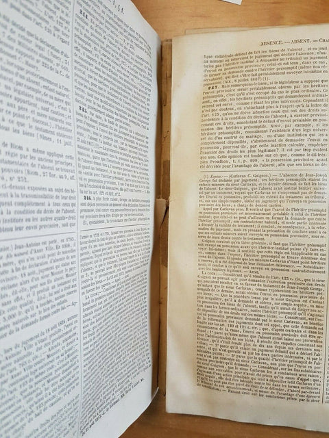 LOTTO 14 VOLL. REPERTOIRE METHODIQUE DE LEGISLATION DE DOCTRINE 1846 DALLOZ