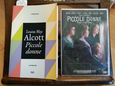 PICCOLE DONNE LIBRO + DVD - Louisa May Alcott - Meryl Streep, Emma Watson (