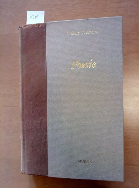 NATALE VISENTINI - POESIE 1967 MURSIA - TIRATURA LIMITATA NUMERATA 89/500 (