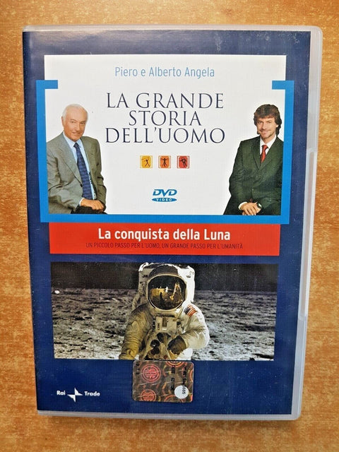 PIERO E ALBERTO ANGELA - LA GRANDE STORIA DELLUOMO - 26 DVD Rai Corriere (7