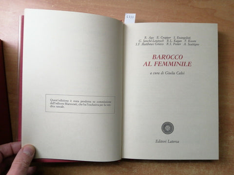 LA STORIA AL FEMMINILE: 5 Volumi + cofanetto 1993 LATERZA per Marzorati (67