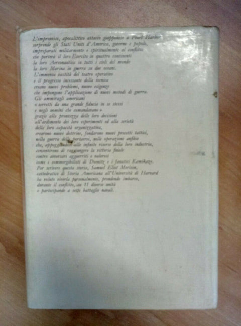 MORISON - IN GUERRA SU DUE OCEANI 1967 SANSONI (1474) STORIA MARINA ST