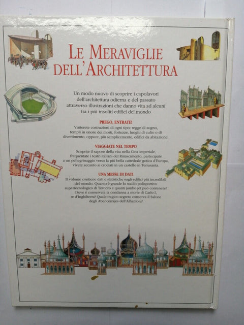 LE MERAVIGLIE DELL'ARCHITETTURA i castelli, le cattedrali...1993 TOURING (