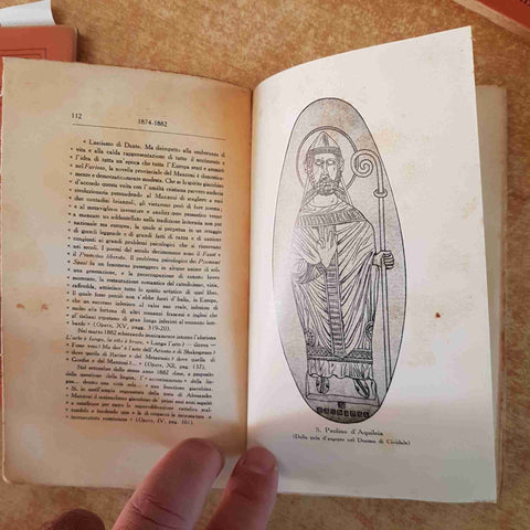 ALESSANDRO MANZONI 3 VOLUMI con note - OPERE DI Giosue' Carducci - ZANICHELLI