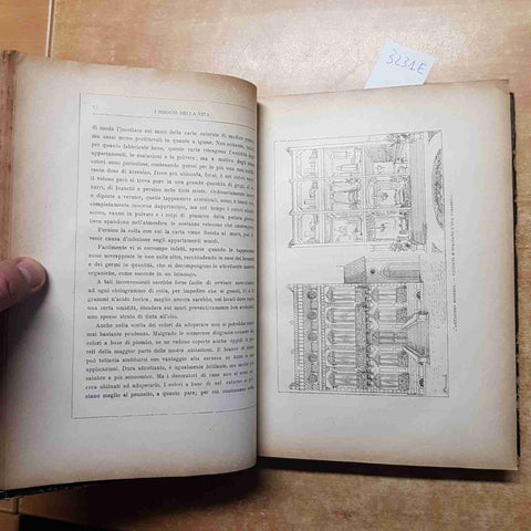 RENGADE I bisogni della vita e gli elementi della prosperit 1889 Sonzogno(