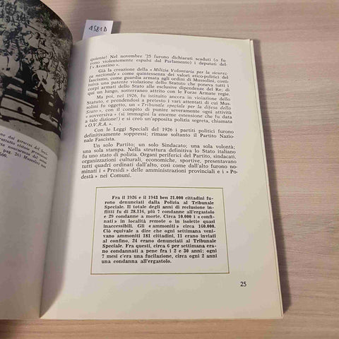 L'ITALIA DAL FASCISMO ALLA COSTITUZIONE REPUBBLICANA - 1966