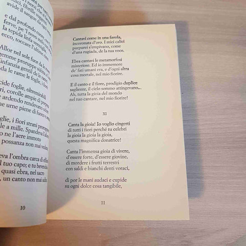 D'ANNUNZIO 27 POESIE - I MITI POESIA LIRE 3900 - MONDADORI - 1996