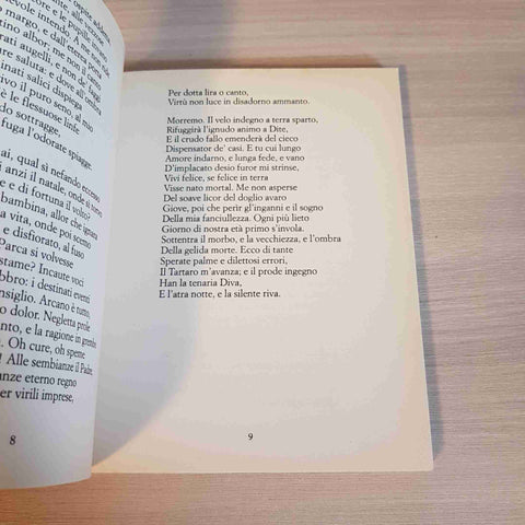 LEOPARDI 17 POESIE - I MITI POESIA - MONDADORI - 1996