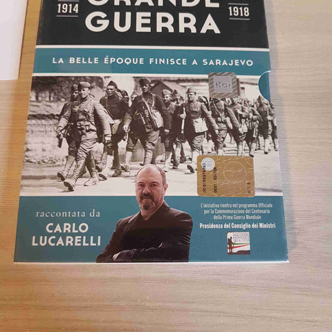 LA BELLE EPOQUE FINISCE A SARAJEVO - GRANDE GUERRA DVD - MIELI, LUCARELLI - 2014