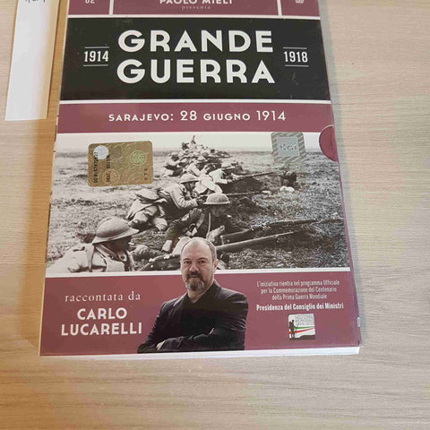 SARAJEVO: 28 GIUGNO 1914 - GRANDE GUERRA DVD - MIELI, LUCARELLI - 2014