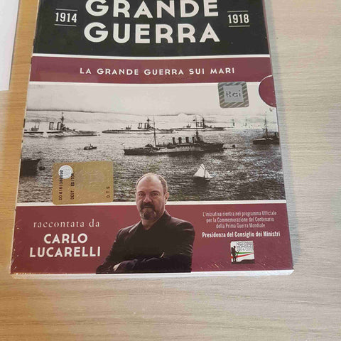 LA GRANDE GUERRA SUI MARI - GRANDE GUERRA DVD-MIELI, LUCARELLI -2014