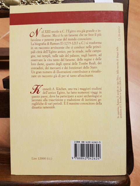 IL FARAONE TRIONFANTE - KITCHEN - 1993 LATERZA - RAMSES II ANTICO EGITTO