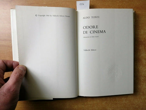 ALDO TONTI - ODORE DI CINEMA - VALLECCHI 1964 autobiografia, Cinecitt (152