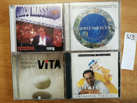 ANTONELLO VENDITTI lotto 4 CD + 3 CD gratis di Venditti  LEGGI ALL'INTERNO 2001