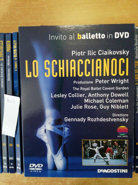 Lotto 16 dvd INVITO AL BALLETTO IN DVD - DE AGOSTINI - 2009 con fascicoli (