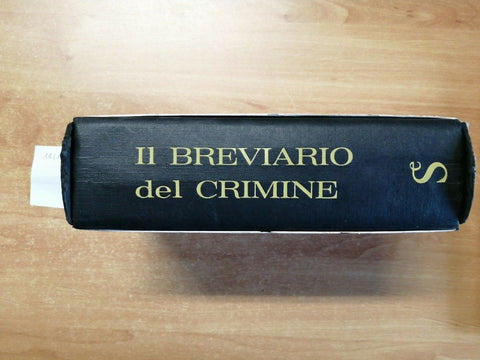 IL BREVIARIO DEL CRIMINE - 24 RACCONTI POLIZIESCHI 1962 Sugar Editore + CUSTODIA