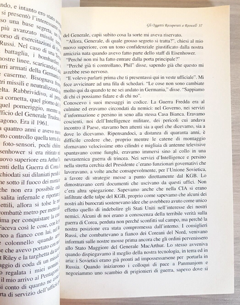 Il giorno dopo Roswell - Philip J. Corso 1998 POCKET - cover-up USA UFO (56