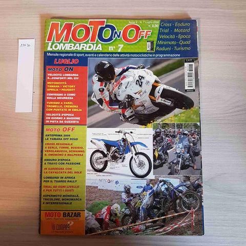 MOTO ON OFF LOMBARDIA 7 - 2008 - motori, moto, cross, quad, storia