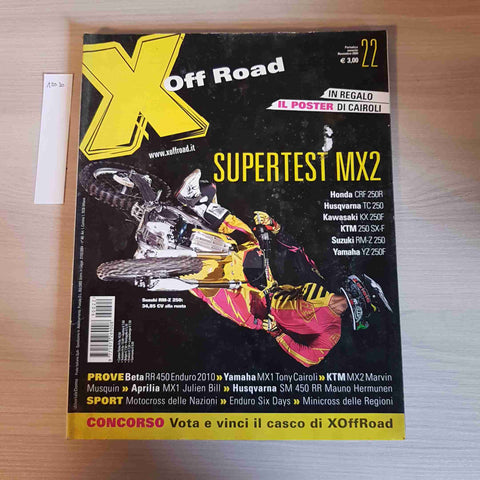 X OFF ROAD - 2009 - SUPERTEST MX2 - motori, corse, moto gp