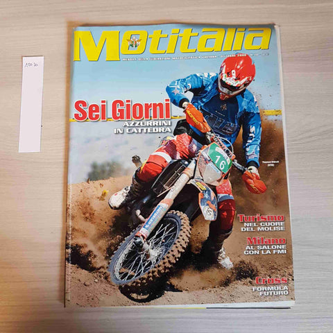 MOTITALIA - 10 - 2008 - SEI GIORNI - moto, corse, motori, moto gp, cross