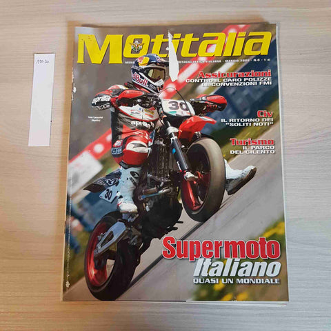 MOTITALIA - 5 - 2008 - SUPERMOTO ITALIANO - moto, corse, motori, moto gp, cross