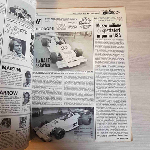 AUTOSPRINT - 1 - 1978 - CHE COSA CI PORTA IL 1978 - motori, f1