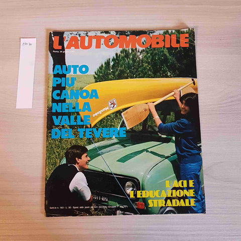 L'AUTOMOBILE - 163 - 1980 - AUTO PIU' CANOA TEVERE - motori, f1