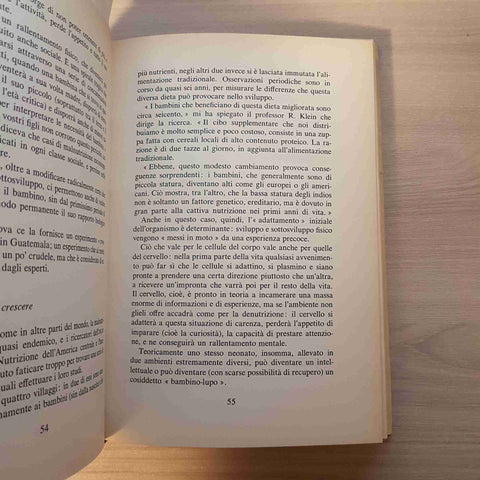 DA ZERO A TRE ANNI LA NASCITA DELLA MENTE - PIERO ANGELA - GARZANTI - 1974