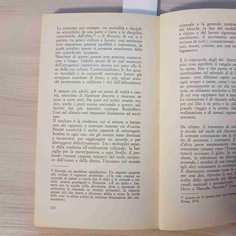 IL BAMBINO NELLA SOCIETA' VIOLENTA - CITTADELLA EDITRICE - 1978