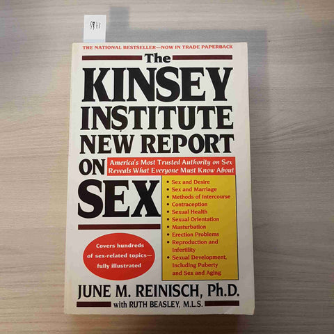 THE KINSEY INSTITUTE NEW REPORT ON SEX - REINISCH - 1991 sesso sessualita'