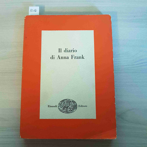 IL DIARIO DI ANNA FRANK - EINAUDI - 1958