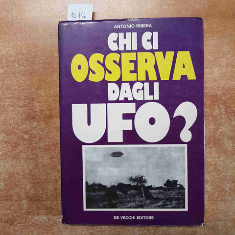 CHI CI OSSERVA DAGLI UFO? Antonio Ribera 1976 DE VECCHI extraterrestri