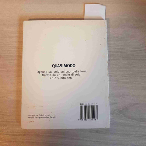 53 POESIE QUASIMODO - MONDADORI - 1996