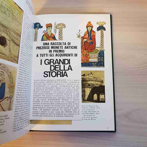 GREGORIO VII - I GRANDI DELLA STORIA - MONDADORI - 1970