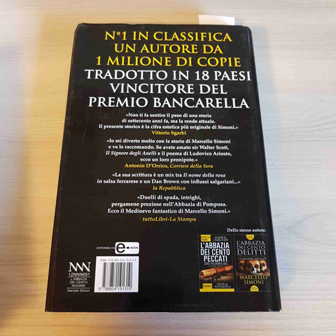 L'ABBAZIA DEI CENTO INGANNI codice millenarius MARCELLO SIMONI - NEWTON COMPTON