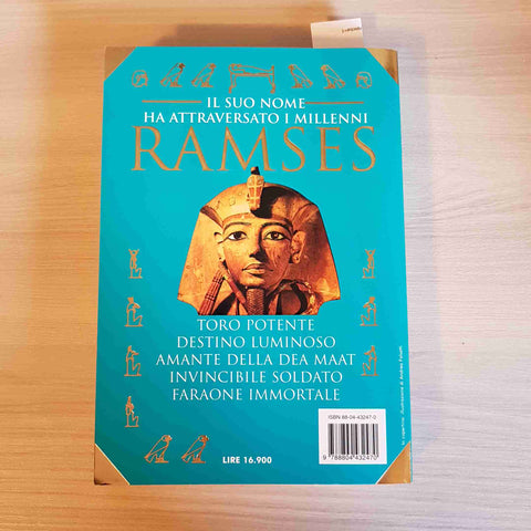 IL ROMANZO DI RAMSES - LA DIMORA MILLENARIA - CHRISTIAN JACQ - MONDADORI - 1997