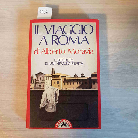 IL VIAGGIO A ROMA IL SEGRETO DI UN'INFANZIA FERITA - ALBERTO MORAVIA  BOMPIANI