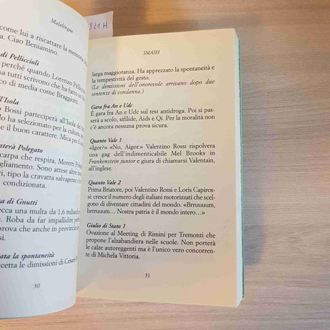 SMASH IL LATO RIDICOLO DEL POTERE ECONOMICO - MALALINGUA - BALDINI CASTOLDI-2007