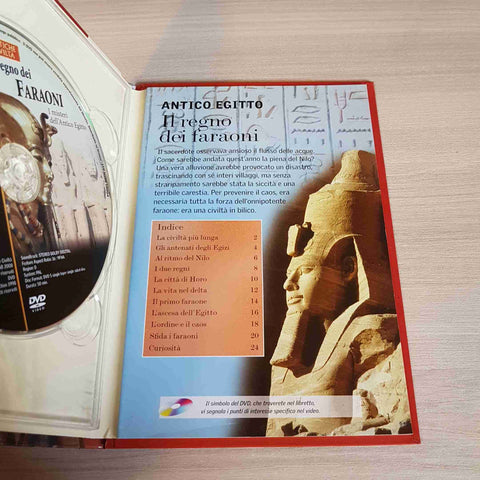 IL REGNO DEI FARAONI I MISTERI DELL'ANTICO EGITTO - DVD - ANTICHE CIVILTA'