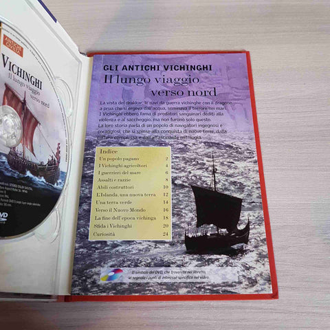 VICHINGHI IL LUNGO VIAGGIO VERSO IL NORD - DVD - ANTICHE CIVILTA'