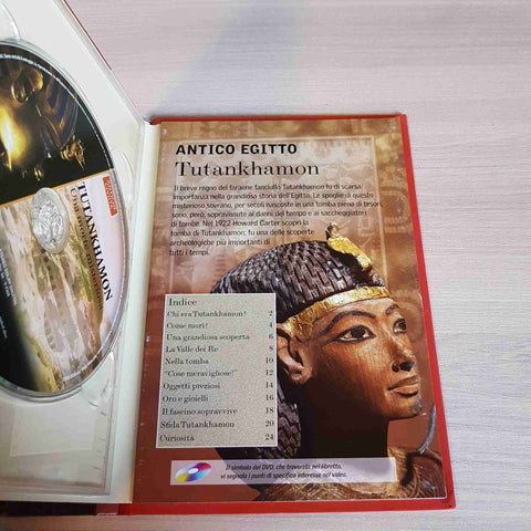 TUTANKHAMON UNA MORTE MISTERIOSA - DVD - ANTICHE CIVILTA'