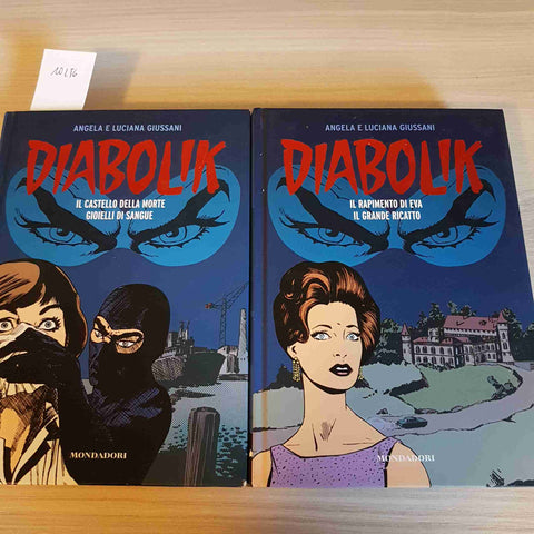 DIABOLIK - GLI ANNI DEL TERRORE 2 volumi: 10 + 11 GIUSSANI - MONDADORI