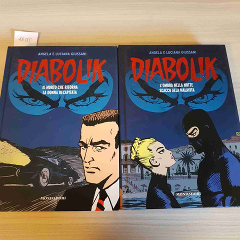 DIABOLIK - GLI ANNI DEL TERRORE 2 volumi:  7 + 18 GIUSSANI - MONDADORI